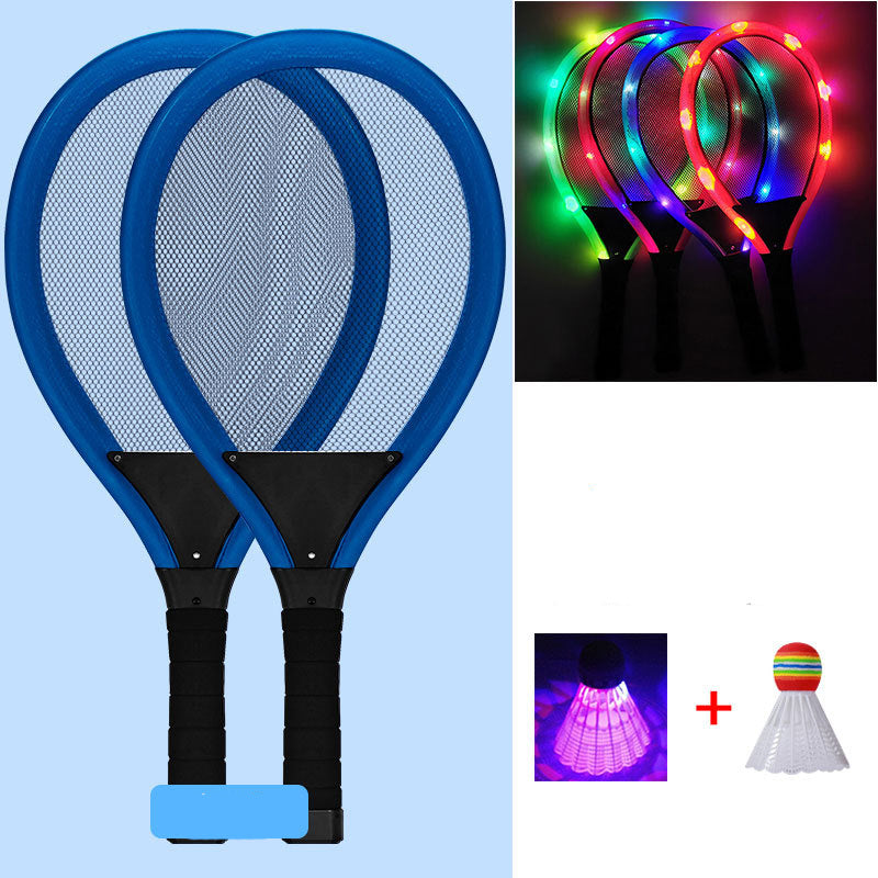 LED badminton racket