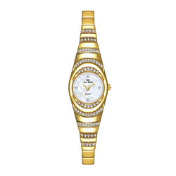 Ladies Gold Watch Diamond Wristwatch Female Fashion Bracelet Watches Women Full Diamond Watch