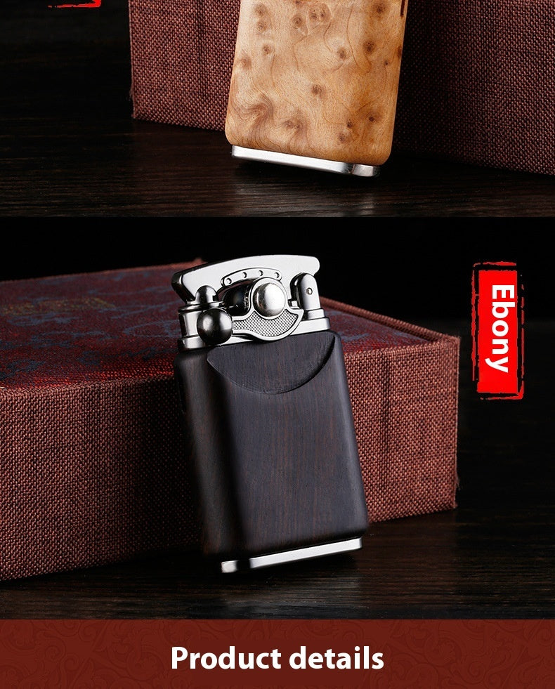 Zhongbang Ebony Gas Lighters Windproof